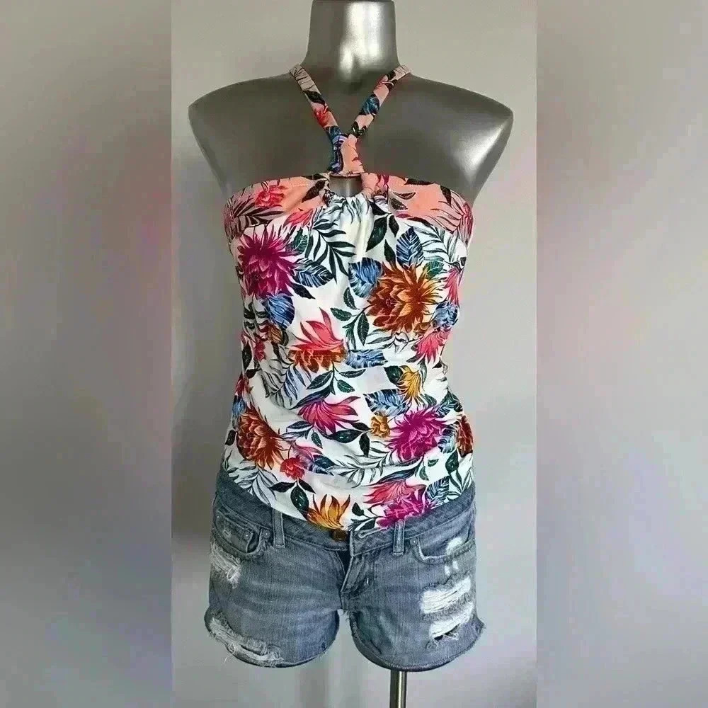 Printed GrecianTankini - Picture 2 of 15